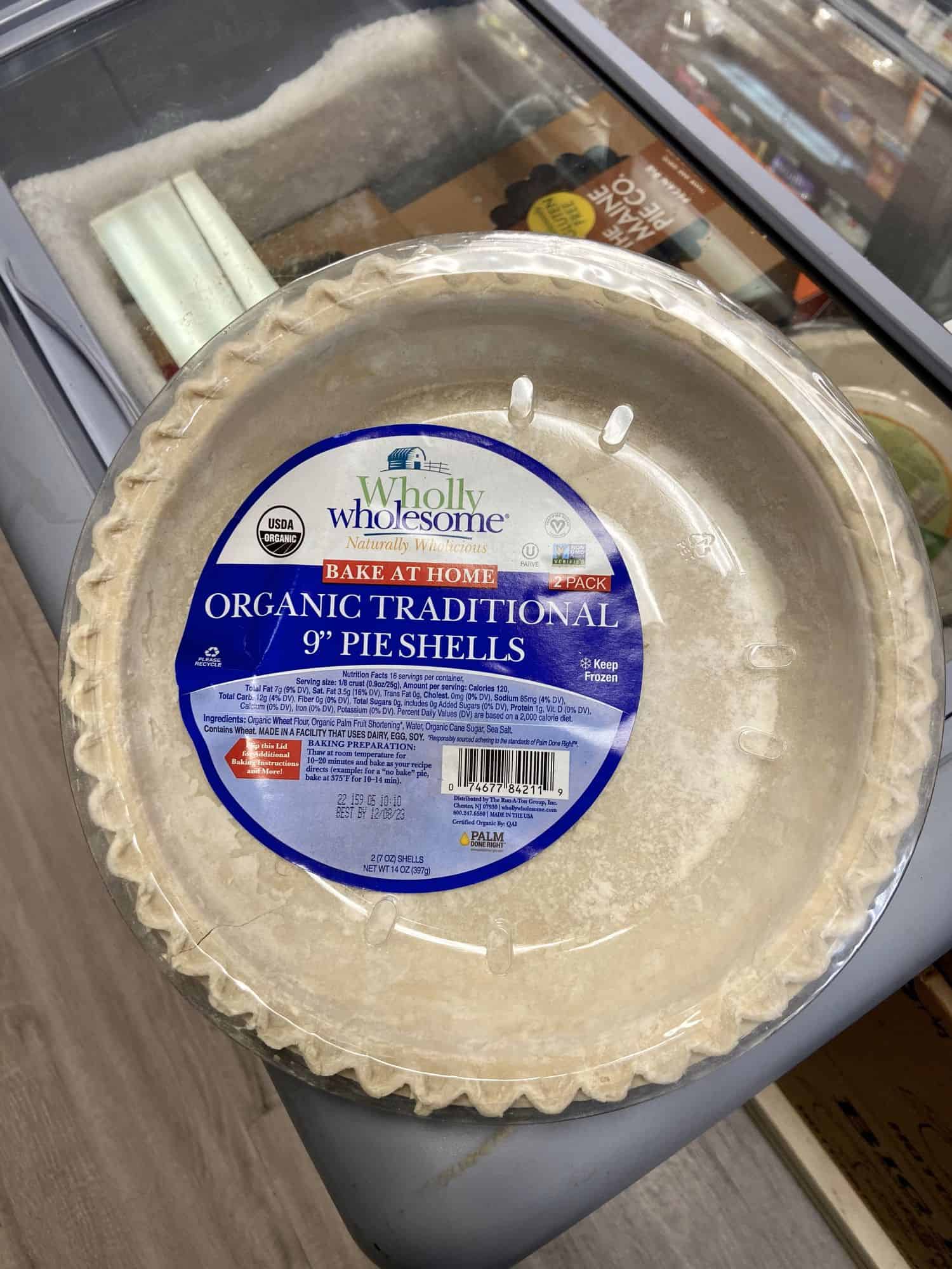 Wholly Wholesome Organic Pie Shell