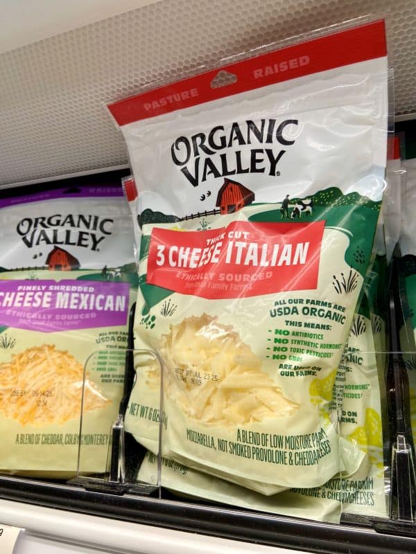 Organic Valley Organic Shredded Cheese