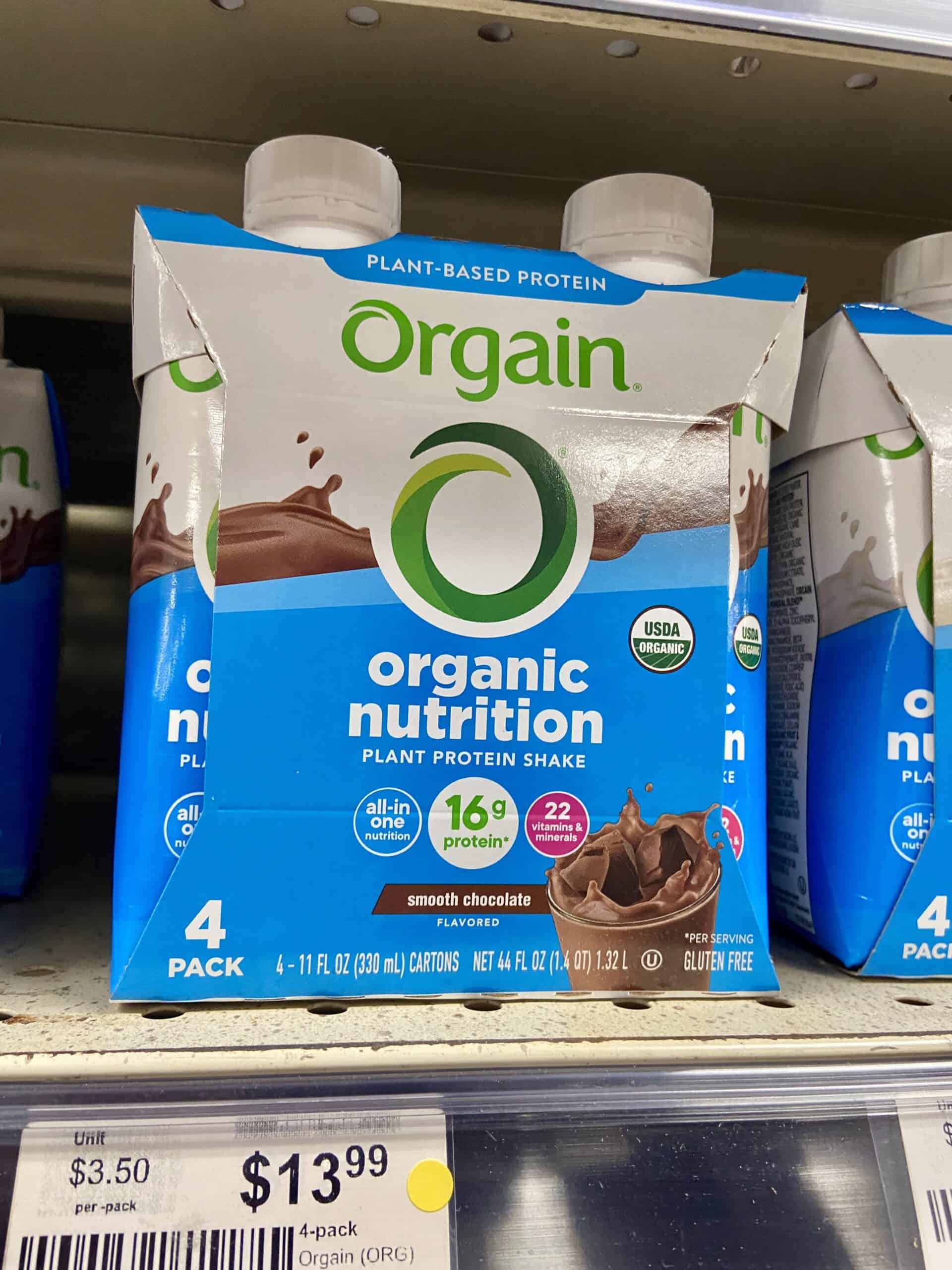 Orgain Organic Vegan Nutritional Shake