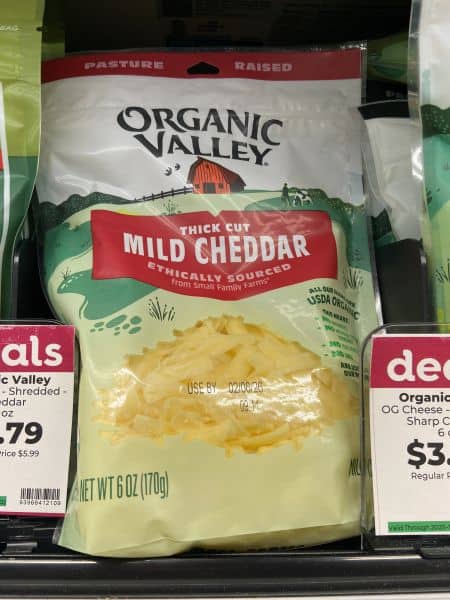 Organic Valley Organic Shredded Cheese