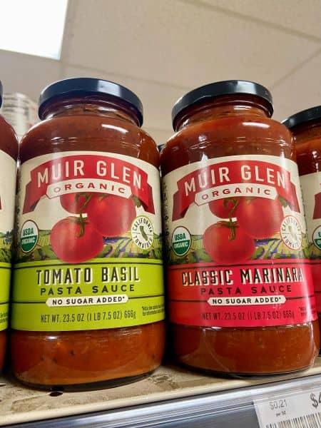 Muir Glen Pasta Sauce