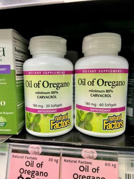 Natural Factors Oil of Oregano