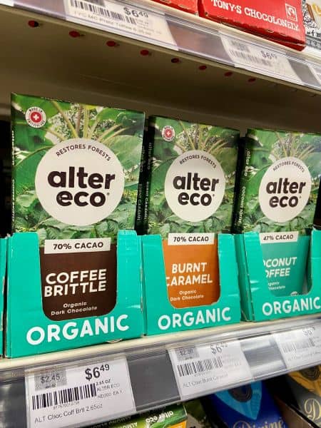 Alter Eco Organic Chocolate Bar