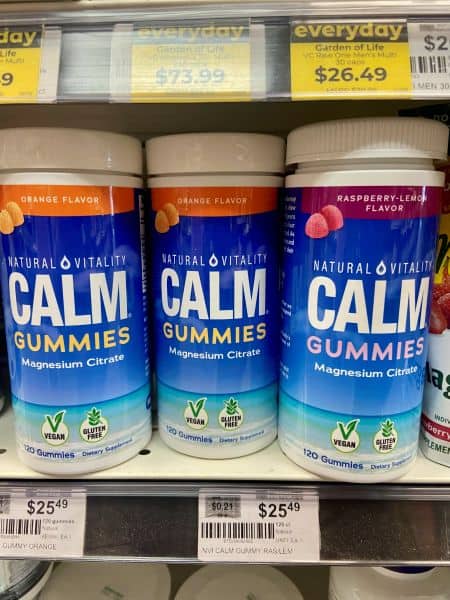 Calm powders and gummies
