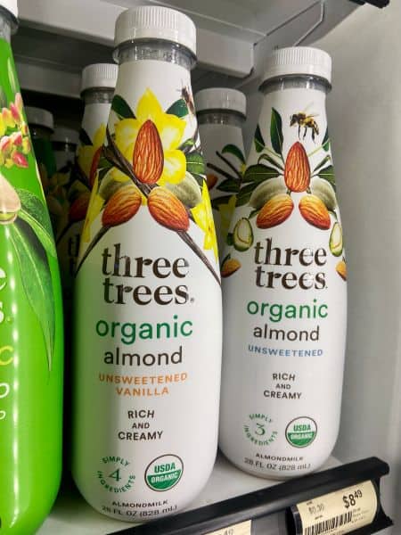 Three Trees Organic Almondmilk
