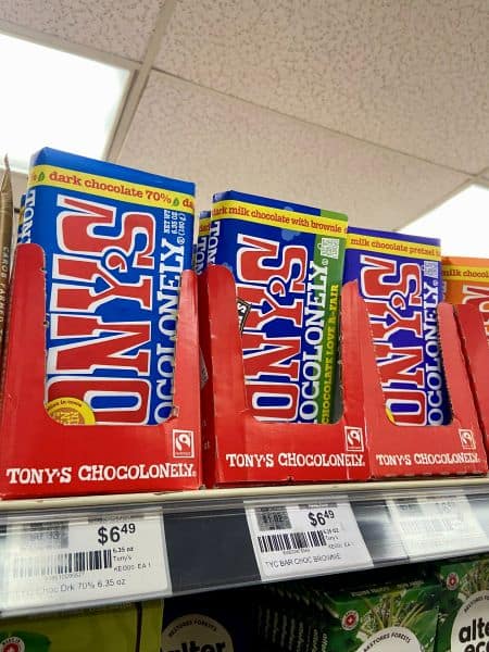 Tony's Chocolonely Chocolate Bar