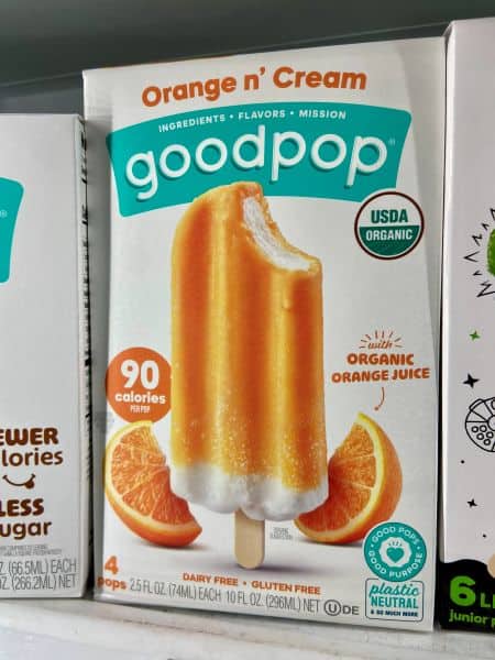 GoodPop Organic Dairy Free Frozen Pops