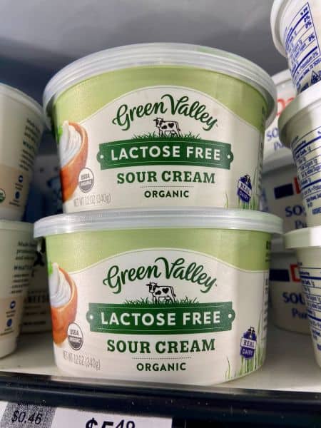 Green Valley Organic Lactose Free Sour Cream