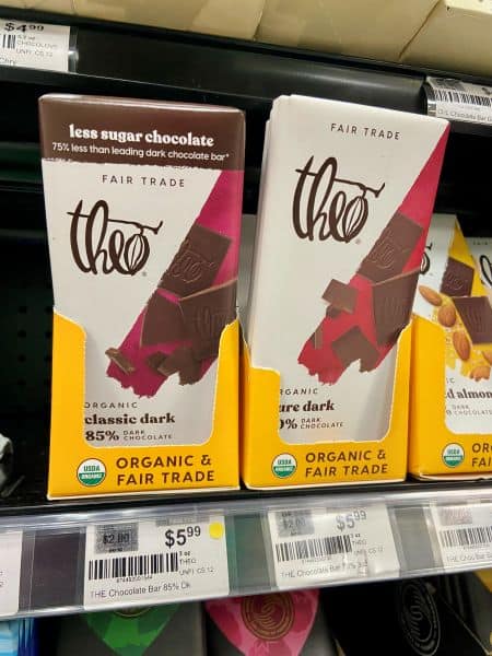 Theo Organic Chocolate Bar