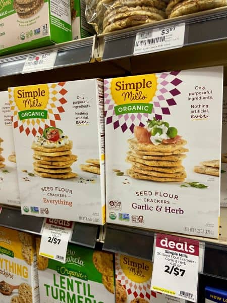 Simple Mills Gluten Free Crackers