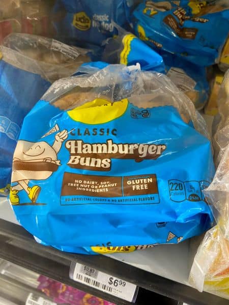 Udi's Gluten Free Hamburger Burns