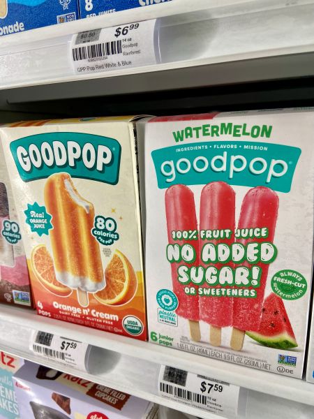 GoodPop Organic Dairy Free Frozen Pops