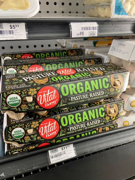 Vital Farms Organic Pasture Raised Large Eggs